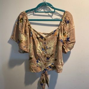 Aeropostale Floral Top
